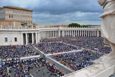 Catholics in St Peters Square