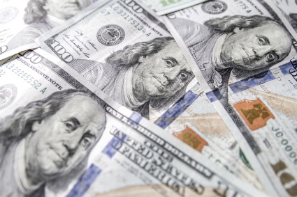 Fee Only Registered Investment Advisors Represented by Dollar Bills