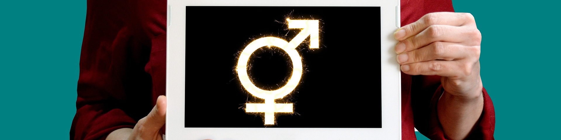 Male and Female Symbols Indicating Transgender Ideology in Opposition to Catholic Teaching